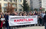 Çiğliler, Harmandalı Katı Atık Tesisi için yürüdü