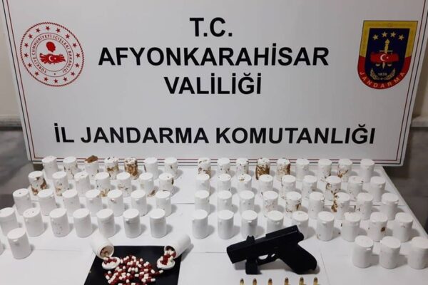 Afyonkarahisar’da uyuşturucu operasyonu