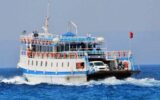 Bodrum’da feribot seferlerine fırtına engeli