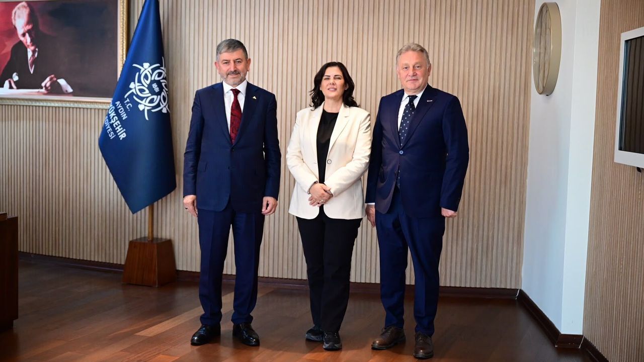 Başkan Çerçioğlu’na Kasım Kahraman ve Ali Güngör’den ziyaret